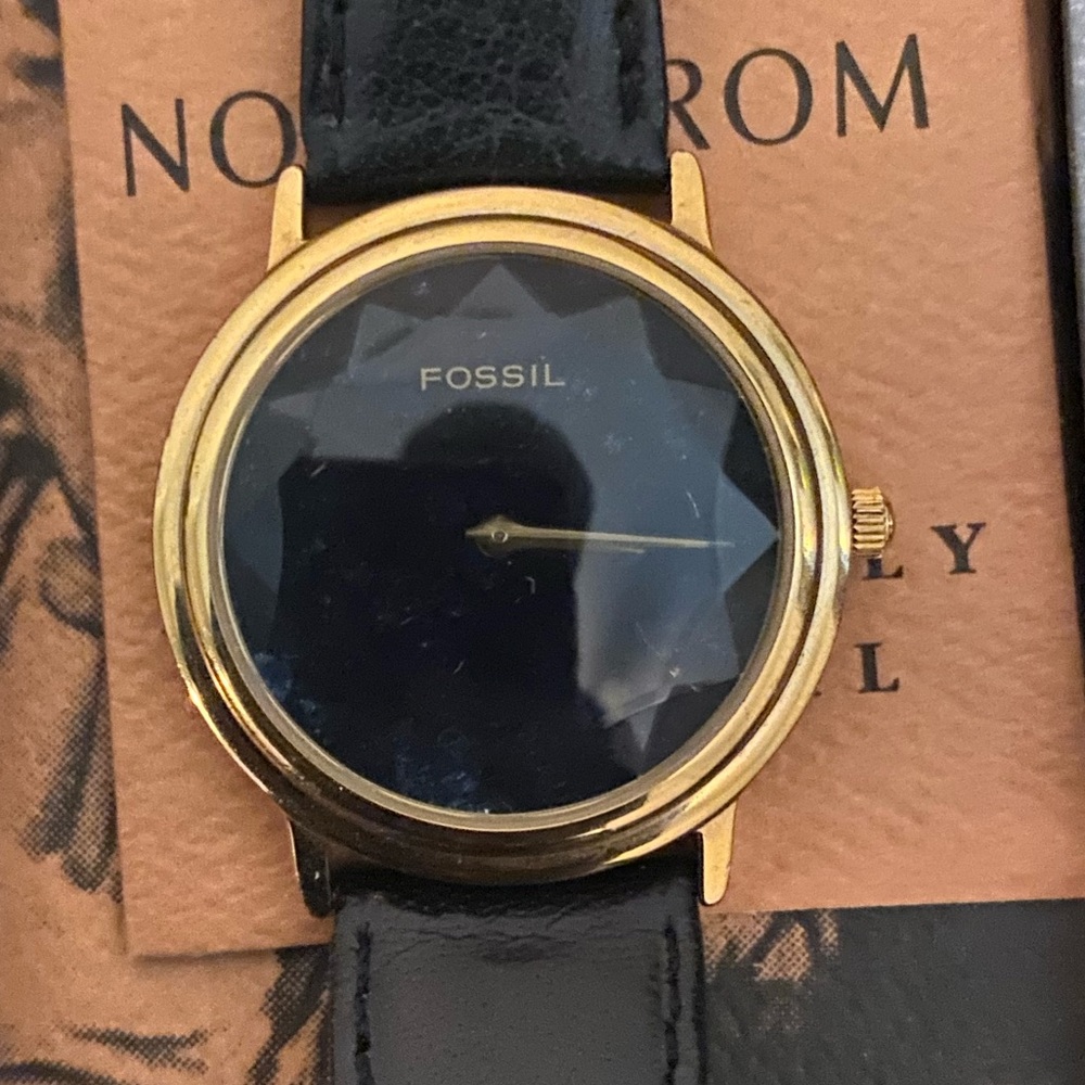 RARE #22 1993 NORDSTROM OCTAGON FOSSIL WATCH ND-3102 (000022)